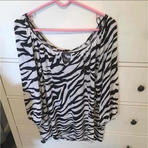 Zebra blouse